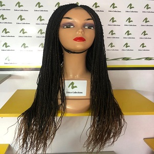 ZohcoCollections: Black and Gold Rich Braided Wig