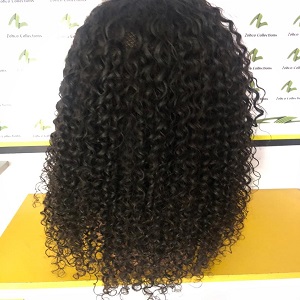 ZohcoCollections: Wavy Curls Closure Wig